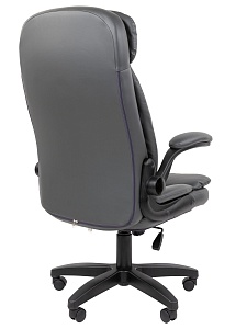 Офисное кресло CHAIRMAN 533, экокожа, серый